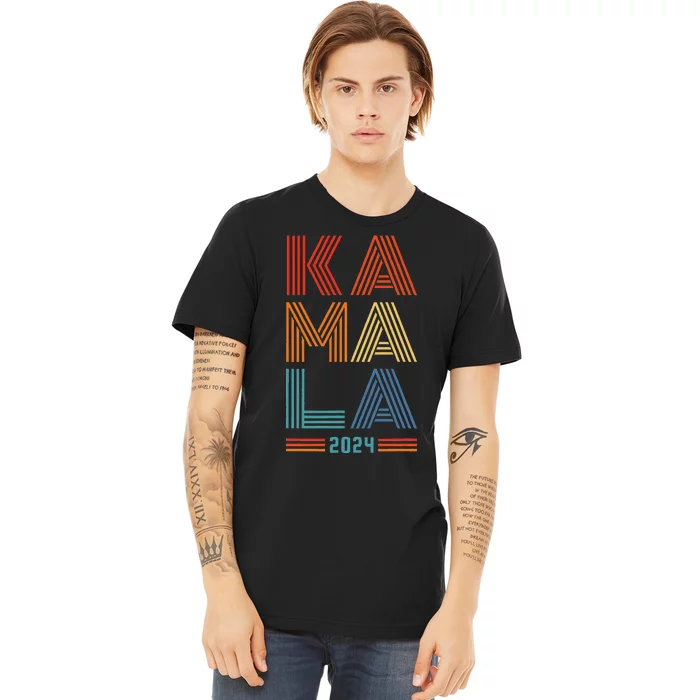 Kamala Harris 2024 Presidential Election Premium T-Shirt