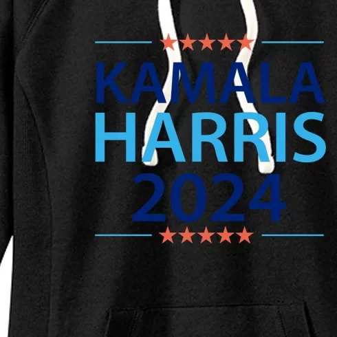 Kamala Harris 2024 Support Graphic Women's Fleece Hoodie