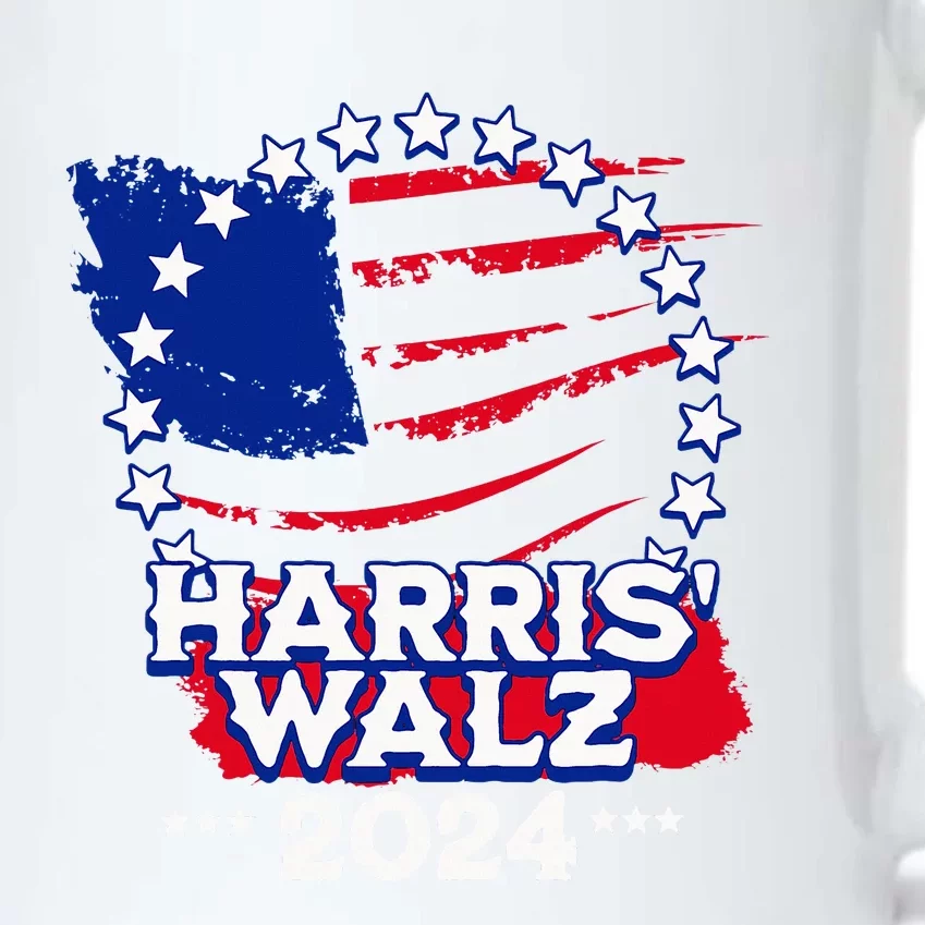 Kamala Harris 2024 Tim Walz 2024 Harris Walz Campaign Rally Black Color Changing Mug