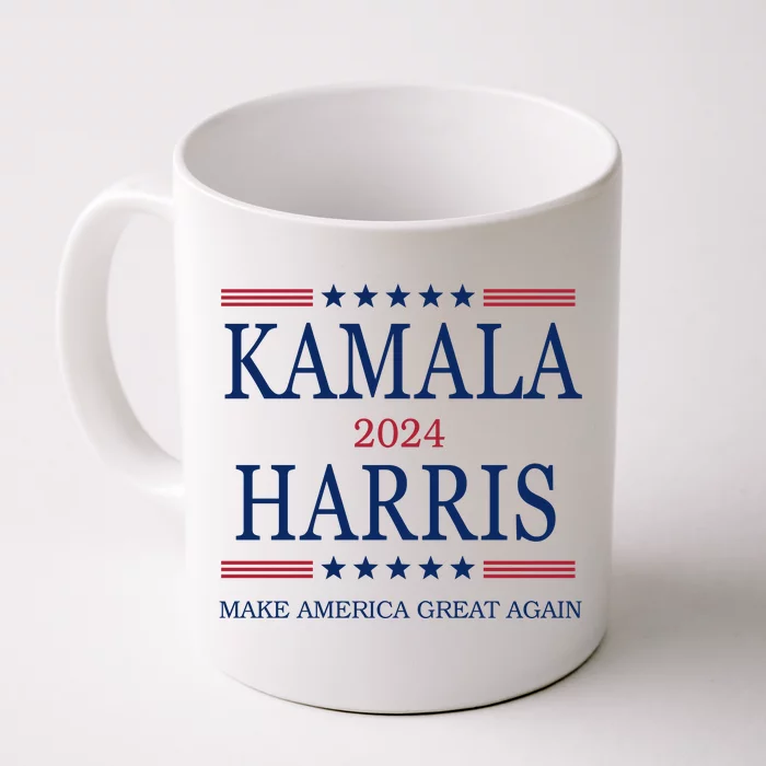 Kamala Harris 2024 Make America Great Again Graphic Front & Back Coffee Mug