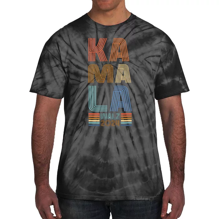 Kamala Harris 2024 For President Election Harris Walz Waltz Tie-Dye T-Shirt