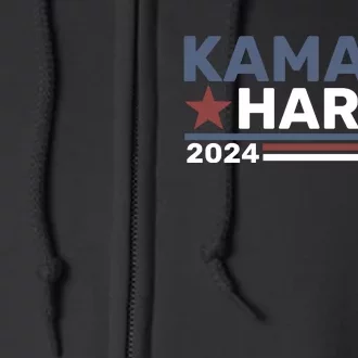 Kamala Harris 2024 Full Zip Hoodie