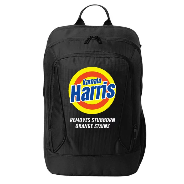 Kamala Harris 2024 Removes Stubborn Orange Stains Humorous City Backpack