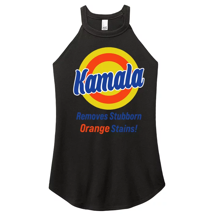 Kamala Harris 2024 Removes Stubborn Orange Stains Women’s Perfect Tri Rocker Tank