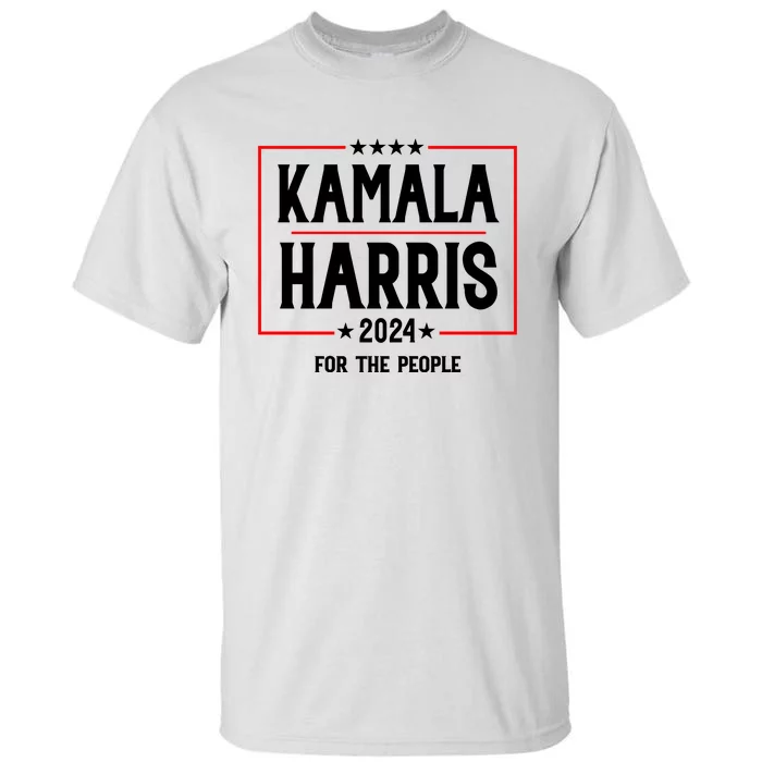 Kamala Harris 2024 For The People Graphic Tall T-Shirt