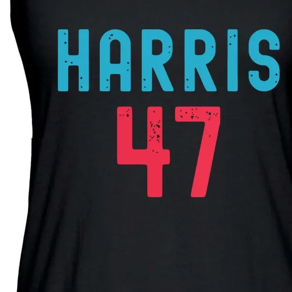 Kamala Harris 2024 Kamala For President Ladies Essential Flowy Tank