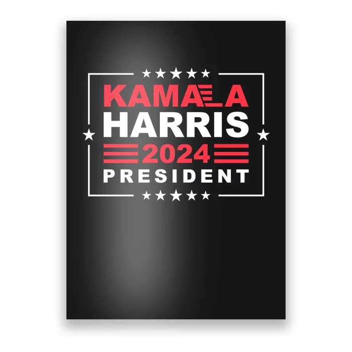 Kamala Harris 2024 President Support Graphic Poster