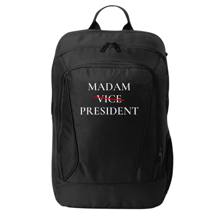 Kamala Harris 2024 Madam President City Backpack