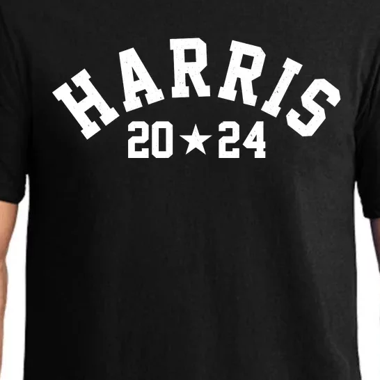 Kamala Harris 2024 Sporty Style Logo Pajama Set