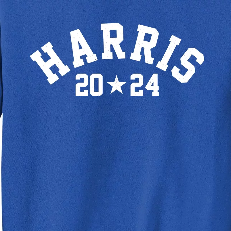 Kamala Harris 2024 Sporty Style Logo Tall Sweatshirt