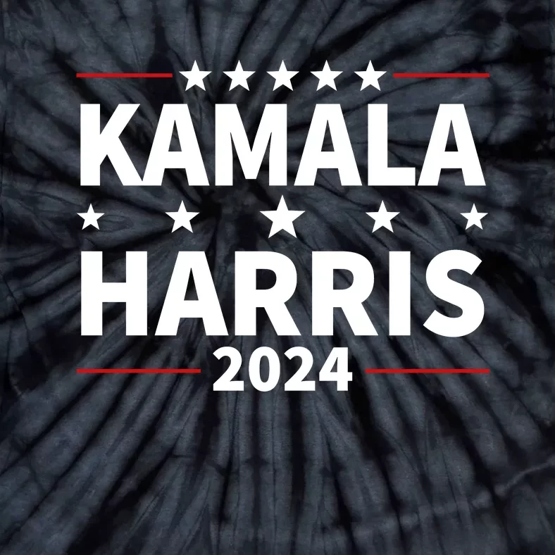 Kamala Harris 2024 Support Graphics Tie-Dye T-Shirt