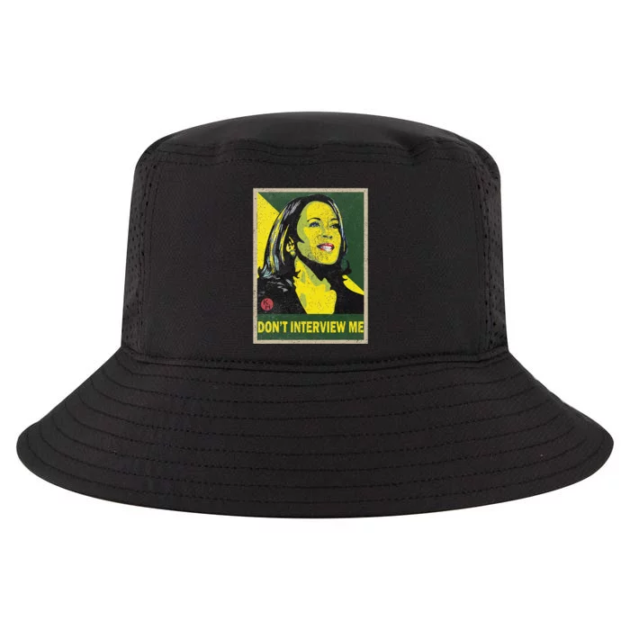 Kamala Harris 2024 Don’T Interview Me Election Republican Cool Comfort Performance Bucket Hat