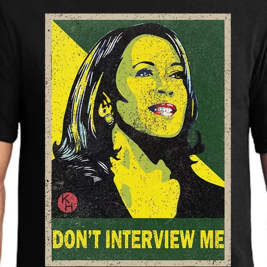 Kamala Harris 2024 Don’T Interview Me Election Republican Pajama Set