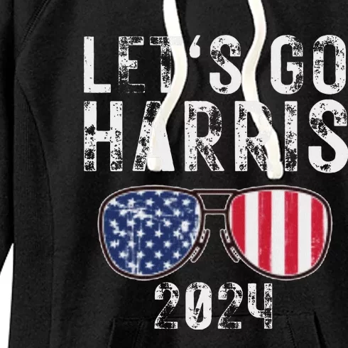 Kamala Harris 2024 For President Campaign T Women's Fleece Hoodie