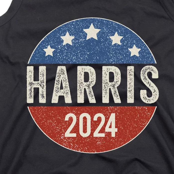 Kamala Harris 2024 For President Campaign Us Flag Tank Top