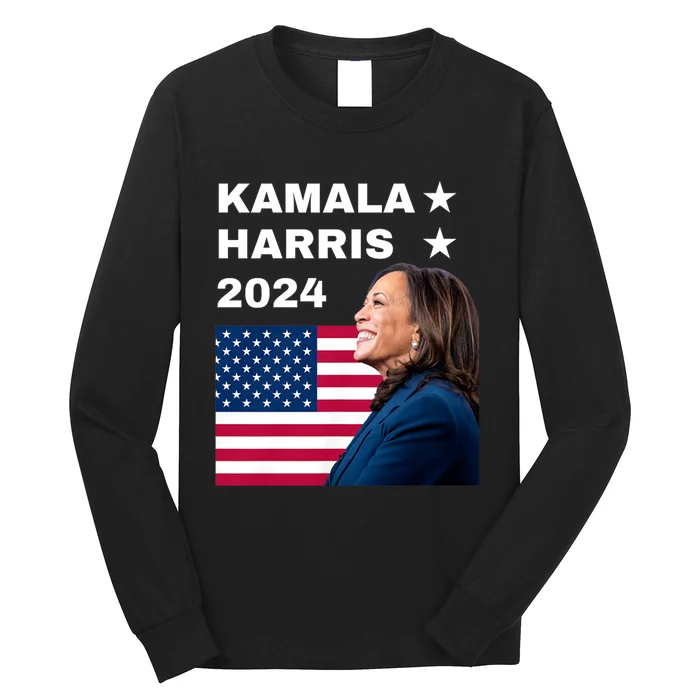 Kamala Harris 2024 Kamala For President Long Sleeve Shirt