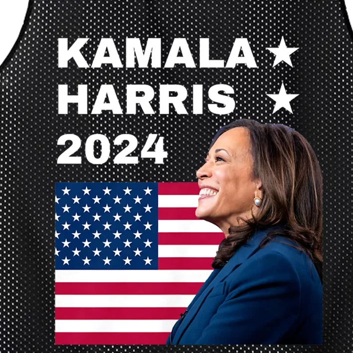 Kamala Harris 2024 Kamala For President Mesh Reversible Basketball Jersey Tank