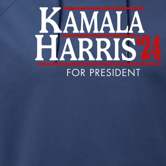 Kamala Harris 2024 For President Election Political Performance Fleece Hoodie