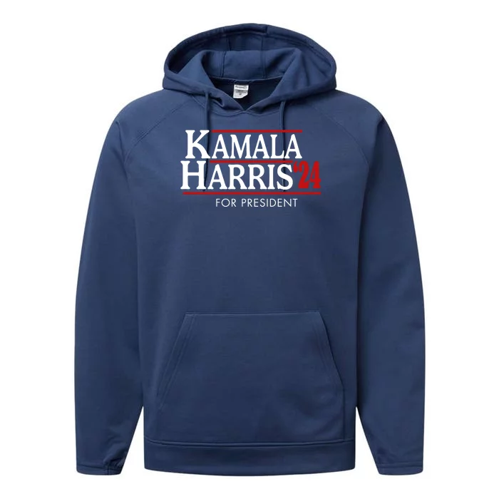 Kamala Harris 2024 For President Election Political Performance Fleece Hoodie