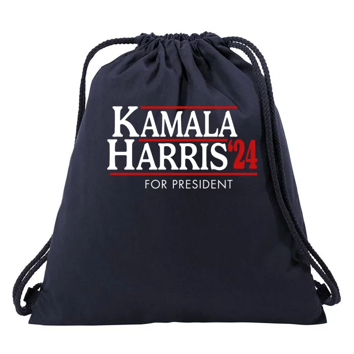 Kamala Harris 2024 For President Election Political Drawstring Bag