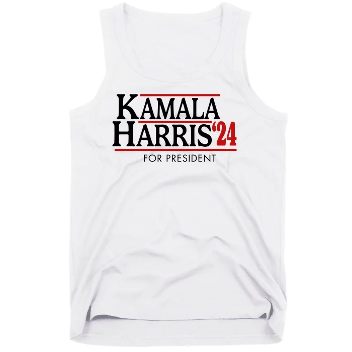 Kamala Harris 2024 For President Election Political Tank Top