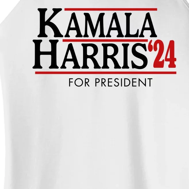 Kamala Harris 2024 For President Election Political Women’s Perfect Tri Rocker Tank