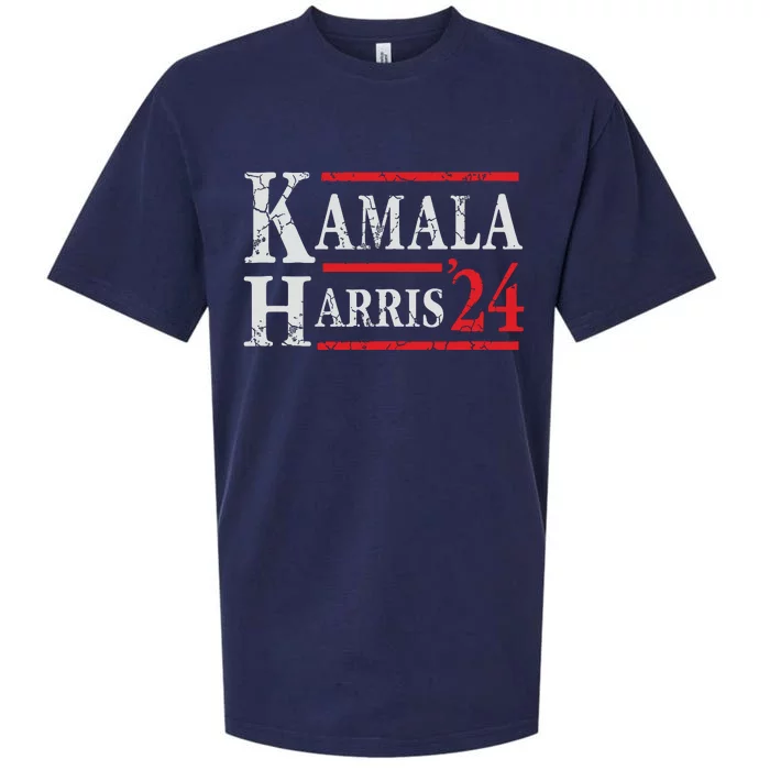 Kamala Harris 2024 Election President Democrat Sueded Cloud Jersey T-Shirt