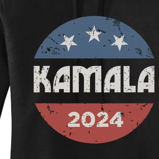 Kamala Harris 2024 For President Campaign Women's Pullover Hoodie