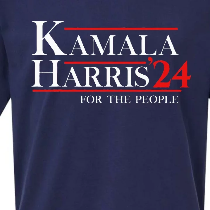 Kamala Harris 24 For The People Sueded Cloud Jersey T-Shirt