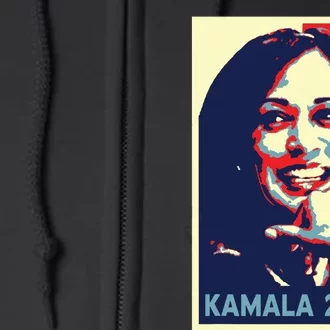 Kamala Harris 2024 For President Campaign Full Zip Hoodie