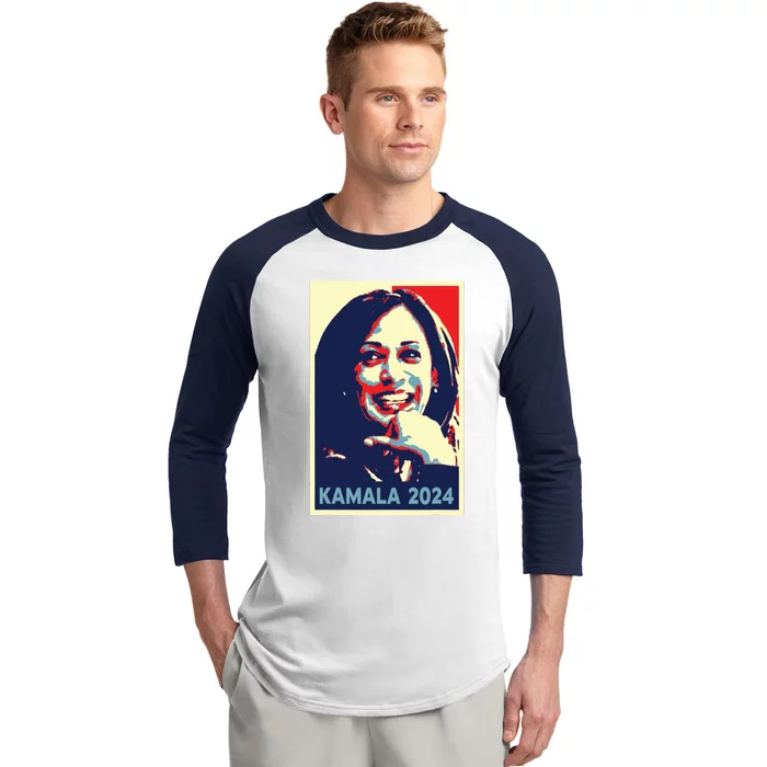 Kamala Harris 2024 For President Campaign Baseball Sleeve Shirt