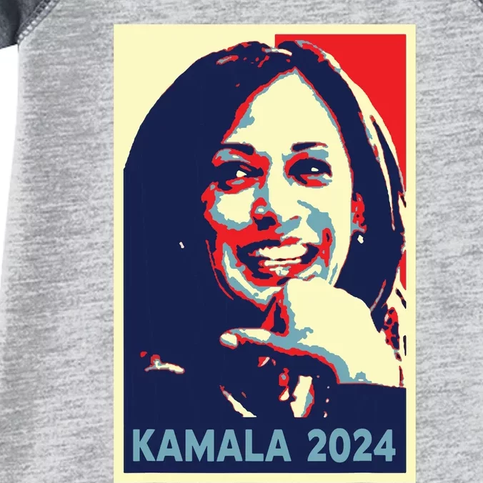 Kamala Harris 2024 For President Campaign Infant Baby Jersey Bodysuit