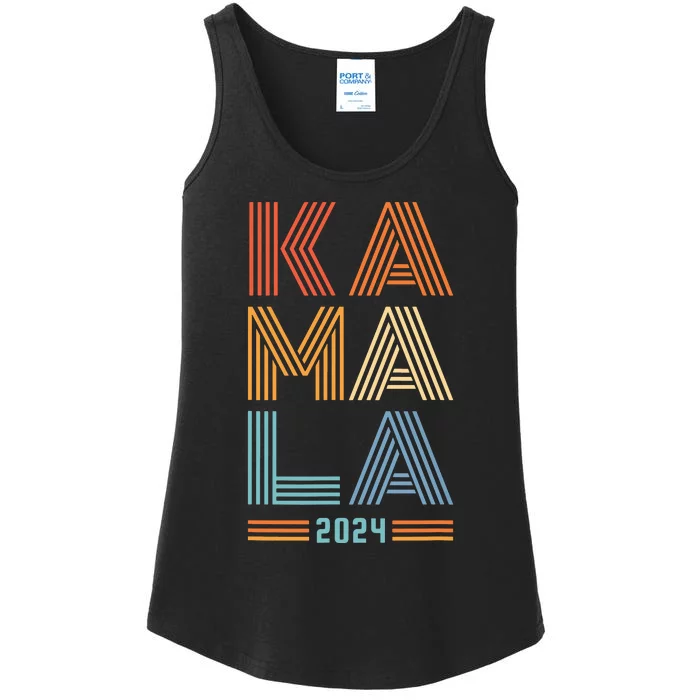 Kamala Harris 2024 Presidential Election Ladies Essential Tank