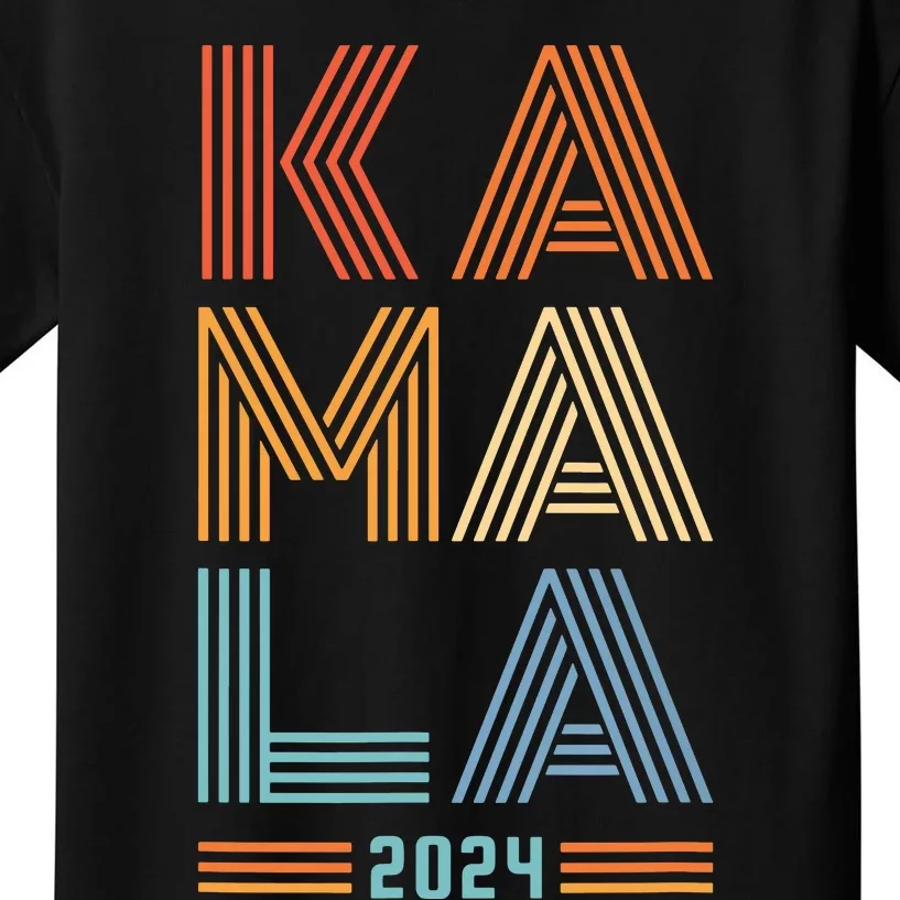 Kamala Harris 2024 Presidential Election Kids T-Shirt