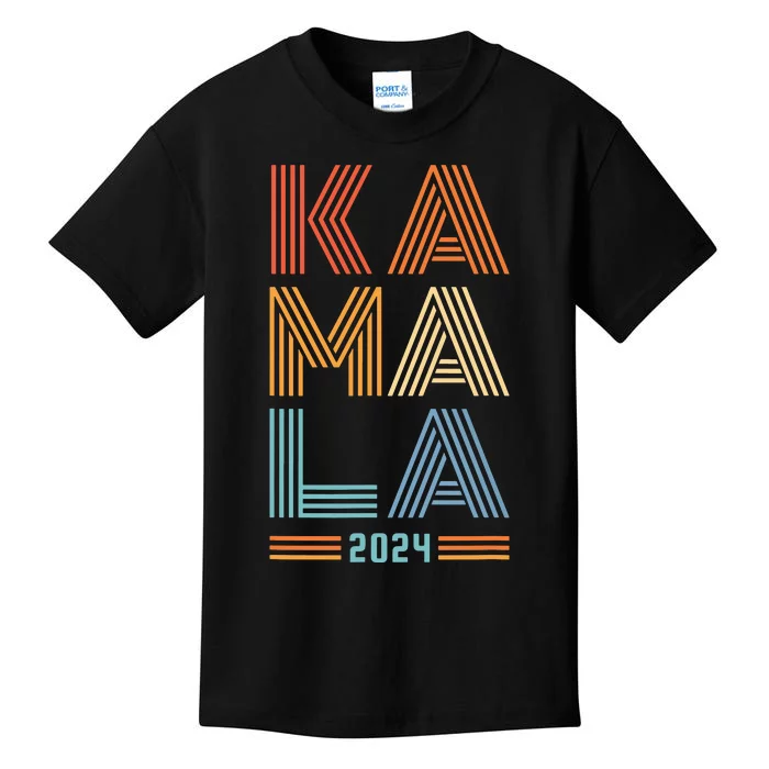 Kamala Harris 2024 Presidential Election Kids T-Shirt