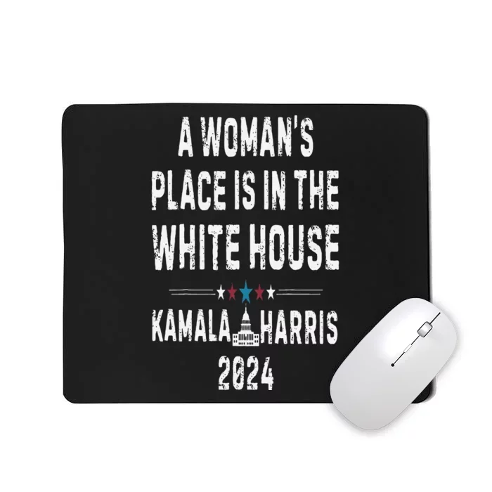 Kamala Harris 2024 President Save Democracy Mousepad