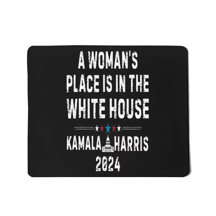 Kamala Harris 2024 President Save Democracy Mousepad