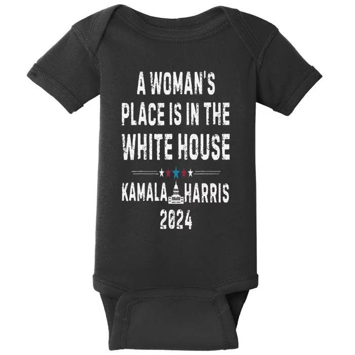 Kamala Harris 2024 President Save Democracy Baby Bodysuit