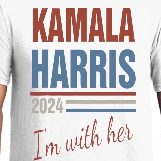 Kamala Harris 2024 Support IM With Her Kamala 2024 Pajama Set