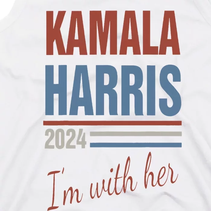 Kamala Harris 2024 Support IM With Her Kamala 2024 Tank Top