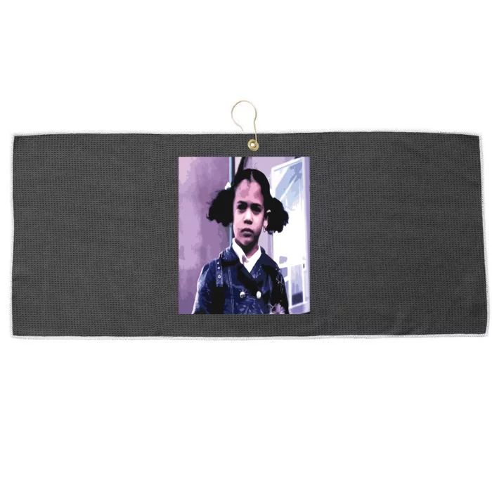 Kamala Harris 2024 That Little Girl Was Me Large Microfiber Waffle Golf Towel