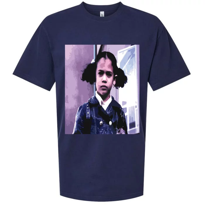 Kamala Harris 2024 That Little Girl Was Me Sueded Cloud Jersey T-Shirt