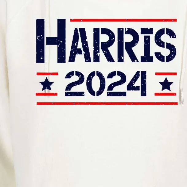 Kamala Harris 2024 Democrats America Vote 47 Womens Funnel Neck Pullover Hood