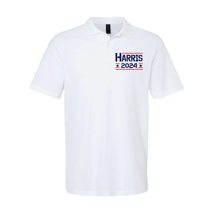 Kamala Harris 2024 Democrats America Vote 47 Softstyle Adult Sport Polo