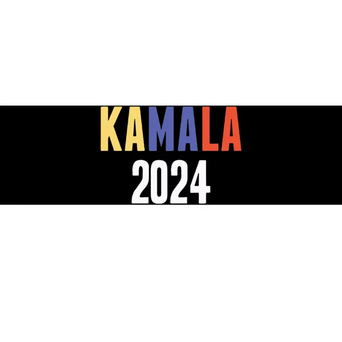 Kamala Harris 2024 For President Campaign Bumper Sticker