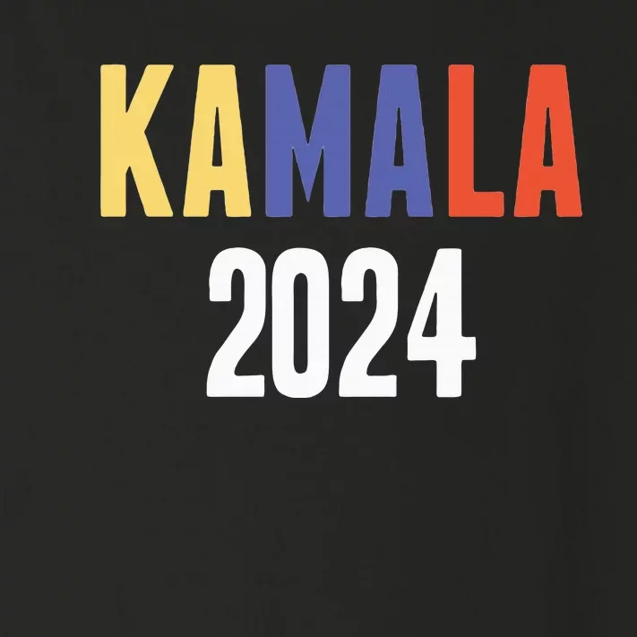 Kamala Harris 2024 For President Campaign Toddler Long Sleeve Shirt