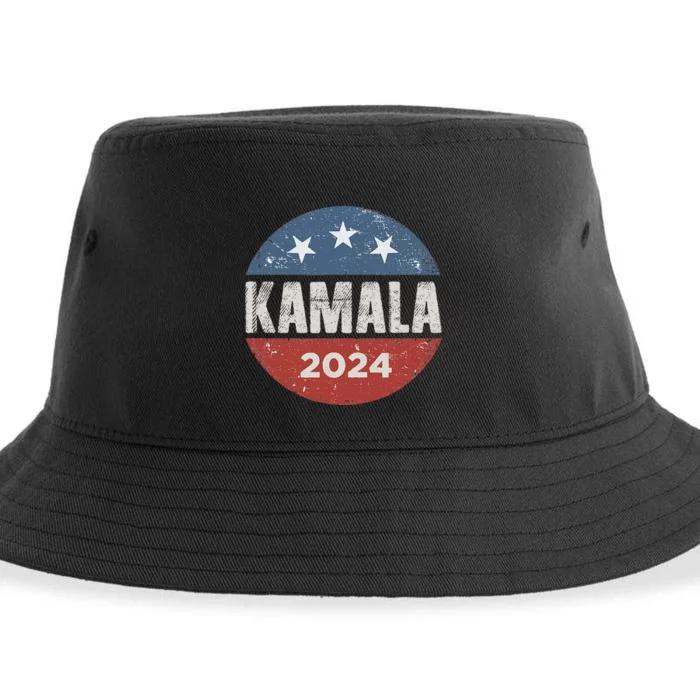 Kamala Harris 2024 For President Campaign Sustainable Bucket Hat