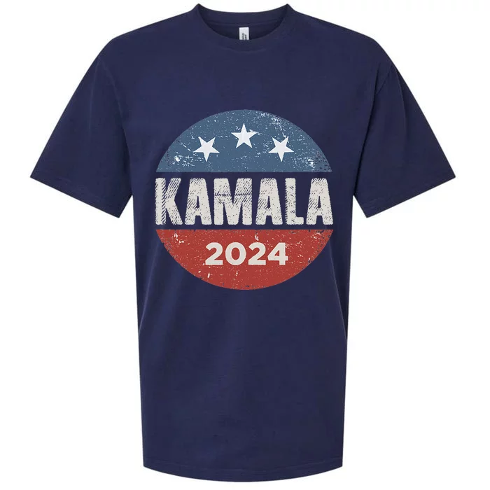 Kamala Harris 2024 For President Campaign Sueded Cloud Jersey T-Shirt