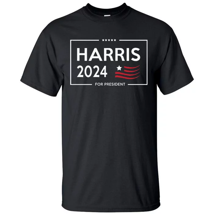 Kamala Harris 2024 For President Campaign Tall T-Shirt