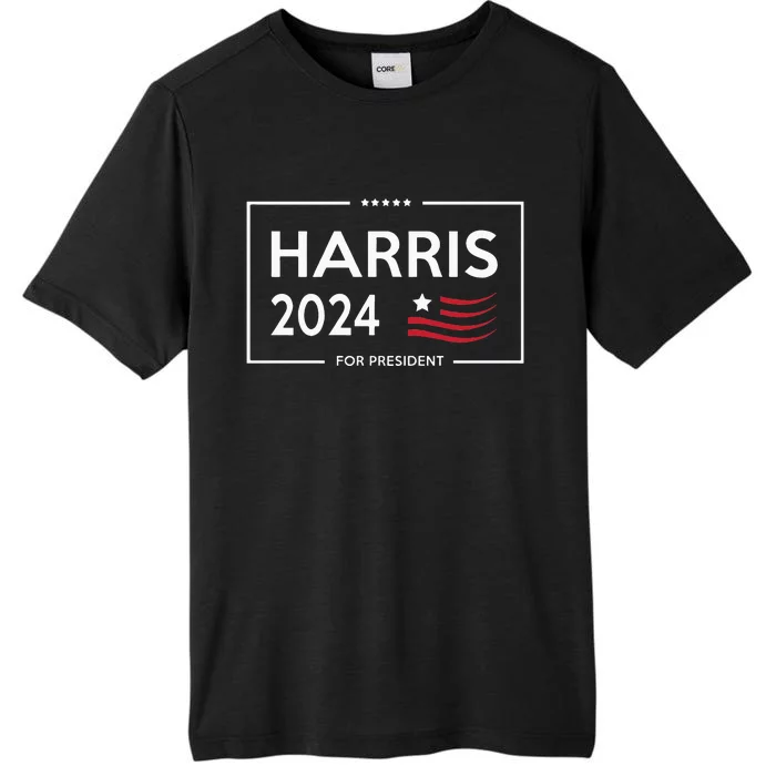 Kamala Harris 2024 For President Campaign ChromaSoft Performance T-Shirt